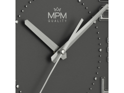 designove-kovove-hodiny-sede-nastenne-hodiny-mpm-metallic-eternity