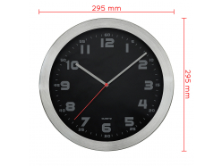designove-kovove-hodiny-melange-stribrne-cerne