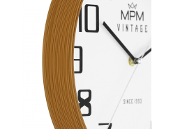 design-plastic-wall-clock-light-brown-mpm-vintage-ii-since-1993