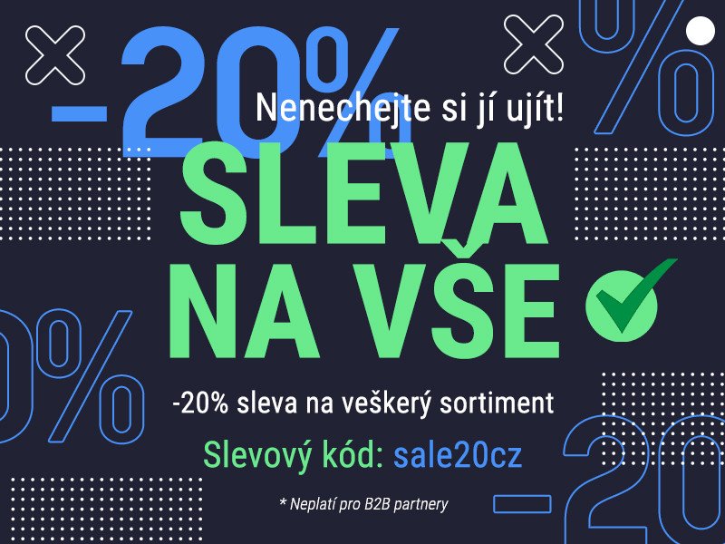 20% sleva na vše