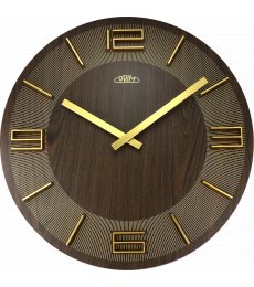 Nástěnné hodiny PRIM Timber Unique I