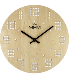 Nástenné hodiny MPM Pixel - A