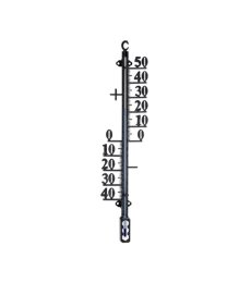 Large outdoor thermometer Temess - black