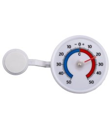 Nalepovací vonkajší teplomer Tagras - biely