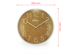 designove-plastove-hodiny-bile-tmave-hnede-mpm-e01-4046-0052