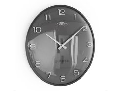designove-plastove-hodiny-grafitove-nastenne-hodiny-prim-bloom-ii-b