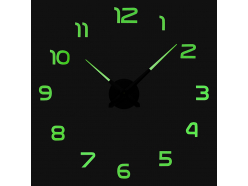zegar-zielony-czarny-prim-luminiferous-i