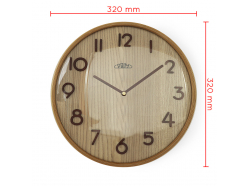 zegar-drewniany-brazowy-jasny-drewniany-prim-natural-veneer
