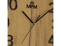 drevene-designove-hodiny-svetle-hnede-cerne-mpm-timber-simplicity-a