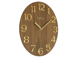 drevene-designove-hodiny-tmave-hnede-zlate-mpm-timber-simplicity-b