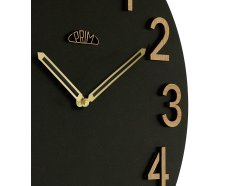 design-wooden-wall-clock-light-brown-black-prim-combined-veneer