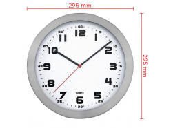 designove-kovove-hodiny-melange-bile-stribrne