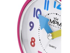analogovy-budik-kovovy-ruzovy-mpm-happy-day