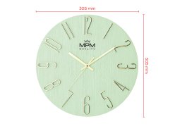 design-plastic-wall-clock-green-mpm-primera-b