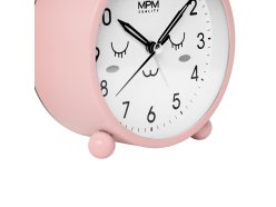 alloy-analog-alarm-clock-pink-mpm-quality-usman