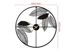 zegar-metalowy-czarny-mpm-leafs