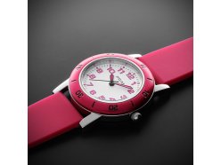 detske-hodinky-primky-klaun-edice-03-a-uslachtile-nehrdzavejuce-puzdro-biely-ruzovy-cifernik