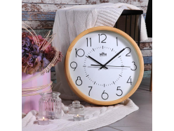 design-wooden-wall-clock-light-brown-mpm-miyel-a