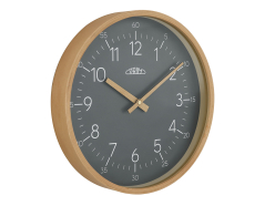 wooden-wall-clock-light-wood-grey-prim-forest-ii