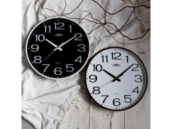 classical-plastic-wall-clock-white-black-prim-klasik-style-3987-black