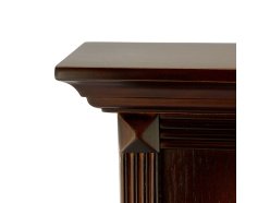 table-clock-dark-wood-mpm-quality-e03-2705