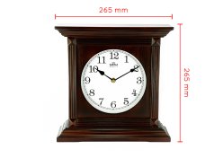 table-clock-dark-wood-mpm-quality-e03-2705