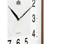 rectangular-plastic-wall-clock-white-brown-mpm-e01-2929