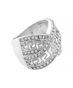 Nerezový prsten Leone