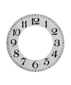 Eloxovaný hliníkový číselník - mezikruží