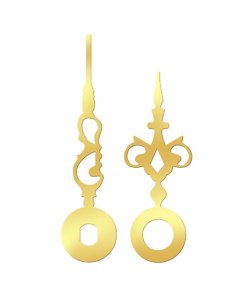 Hodinové ručky kovové