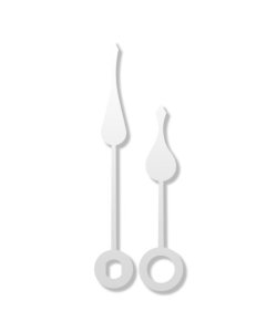 Hodinové ručky kovové