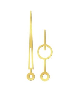 Hodinové ručky kovové