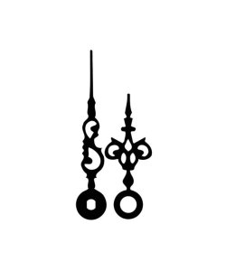 Kovové hodinové ručičky 001555, 001641