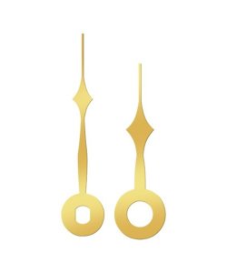 Hodinové ručky kovové