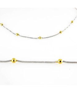 Chain 7655 - Bicolor 55cm