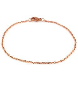 Bracelet 7901, Gold rose, 19 cm