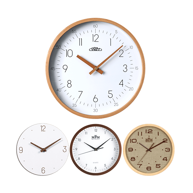 Wooden wall clock