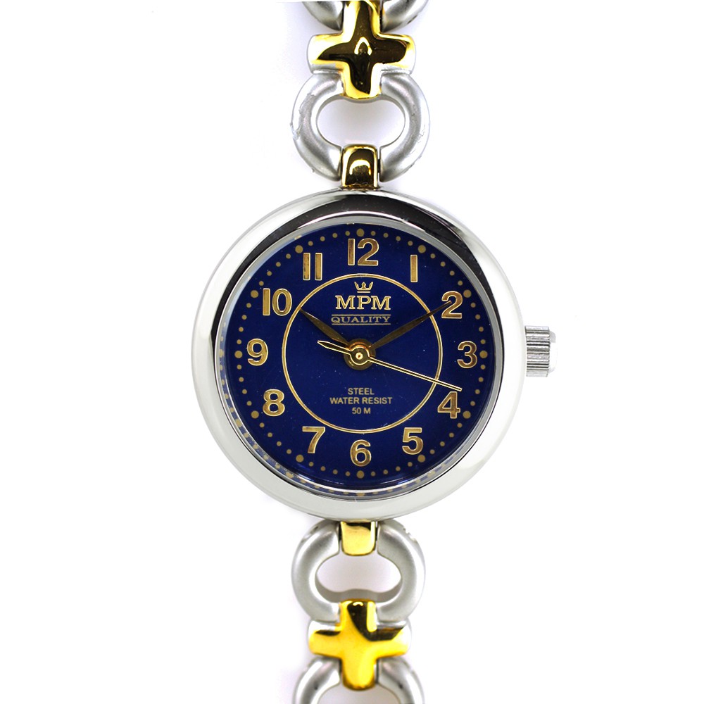 MPM kouzlující dámské hodinky MPM Sun vyrobené z ušlechtilé nerezové oceli MPM Sun - B W02M.10396.B