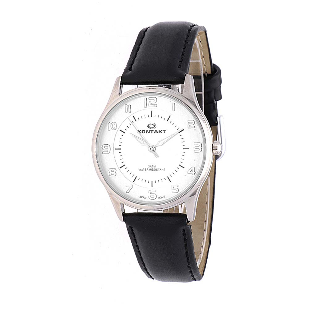 MPM Elegantní unisex hodinky s koženým antialergickým řemínkem W03I.11127.A