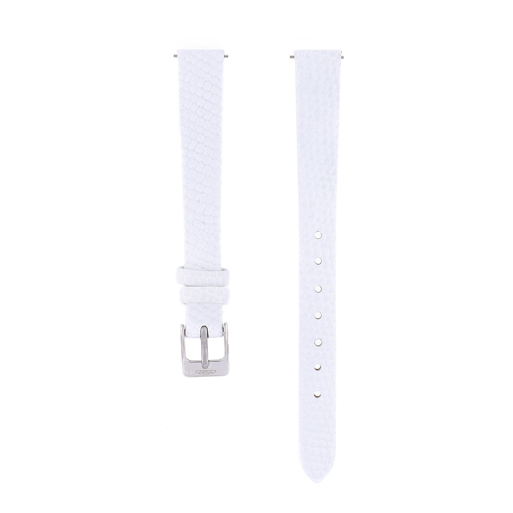 MPM Bílý řemínek na hodinky MPM RB.13146.12 (12 mm)