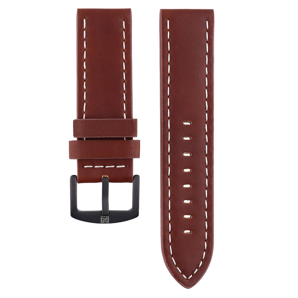 MPM Kožený pánský řemínek na hodinky RB.10784.24 (24 mm)