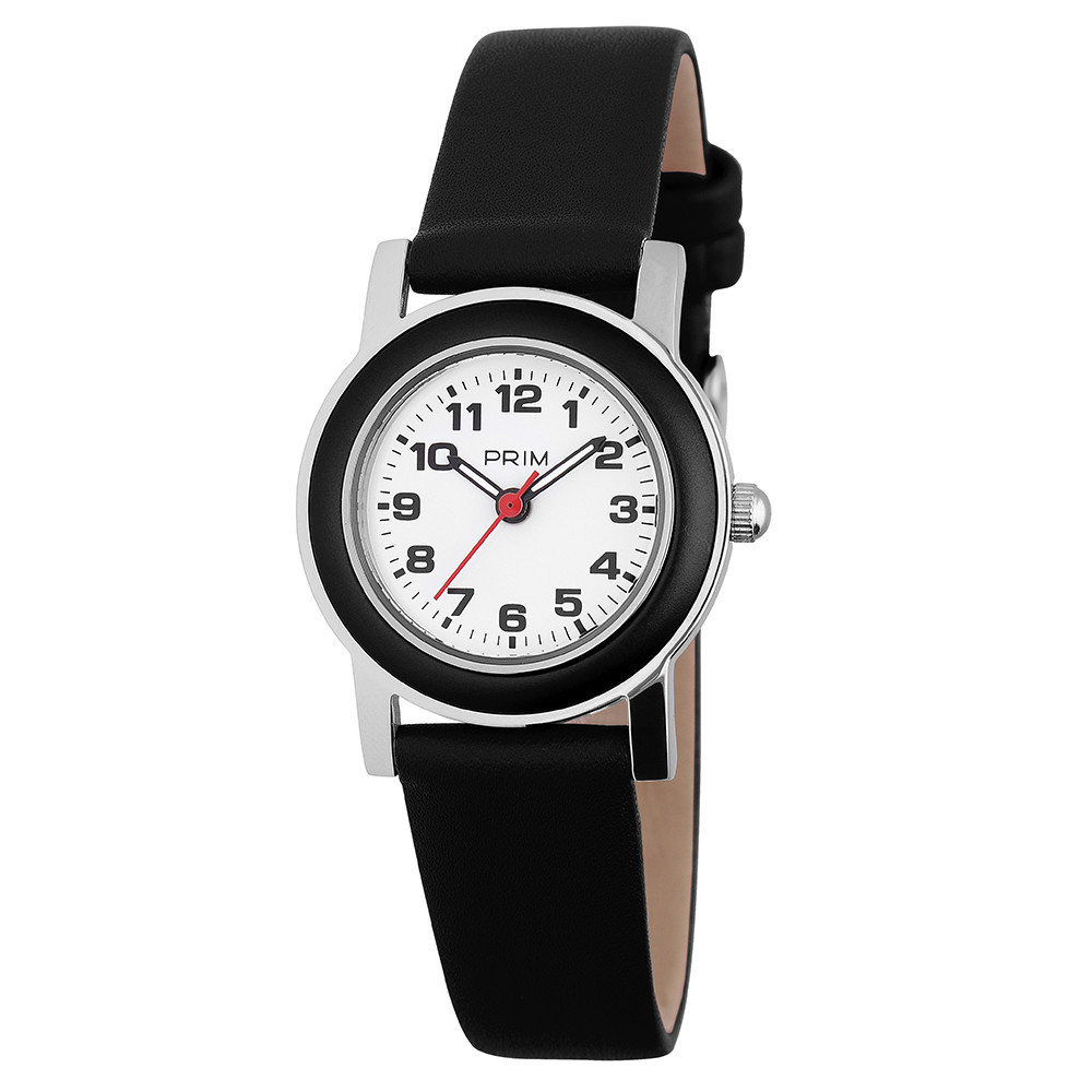 PRIM Černé dětské náramkové hodinky PRIMky Pastelka - H W05P.13074.H