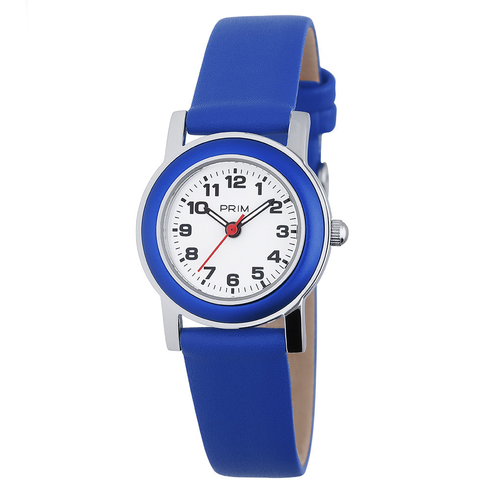 PRIM Dětské modré náramkové hodinky PRIMky Pastelka - CH W05P.13074.CH