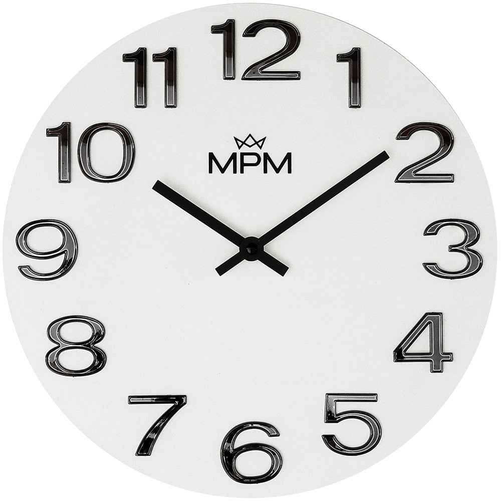 MPM Nástěnné dřevěné hodiny MPM Timber Simplicity - C E07M.4222.0090