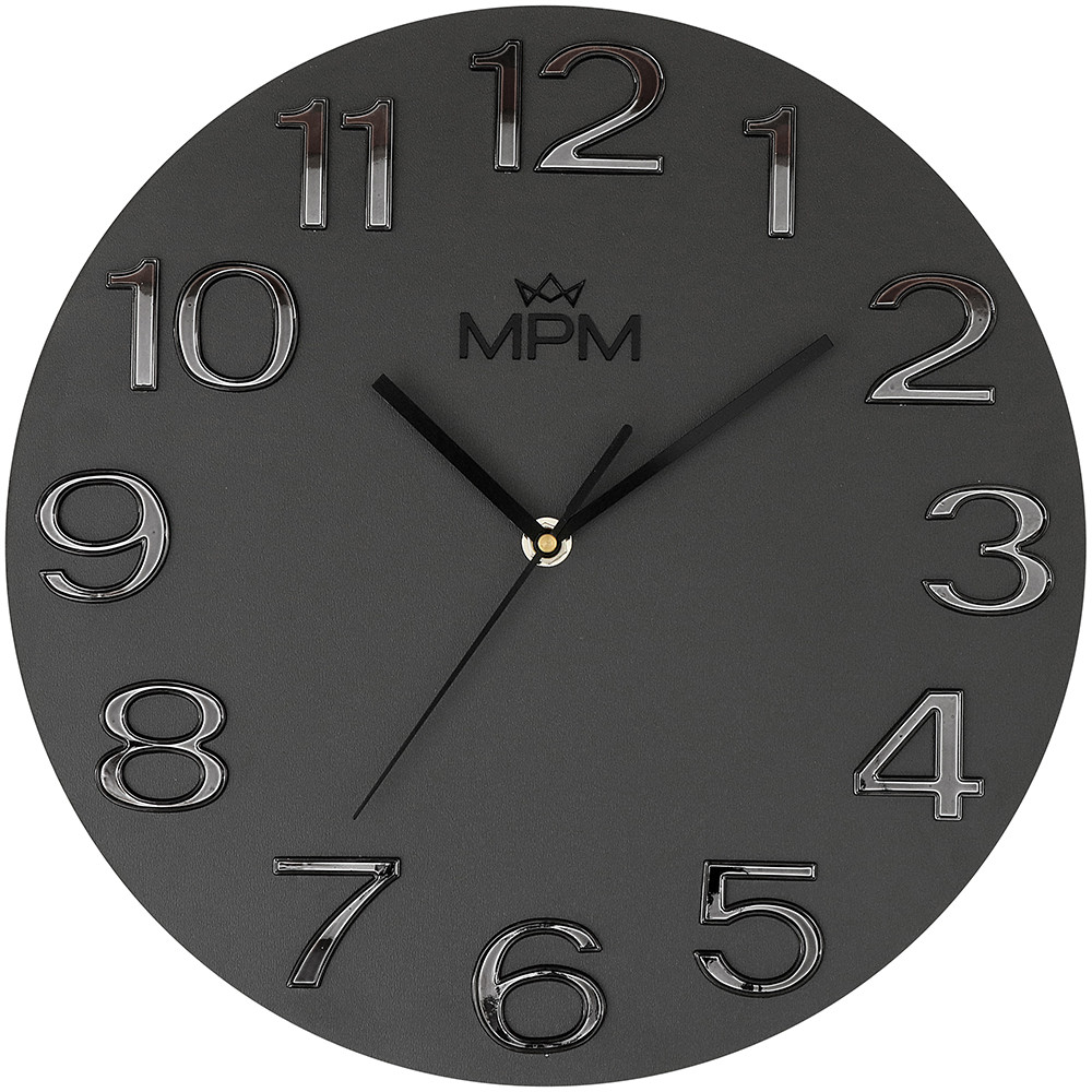 MPM Nástěnné dřevěné hodiny MPM Timber Simplicity - D E07M.4222.9190