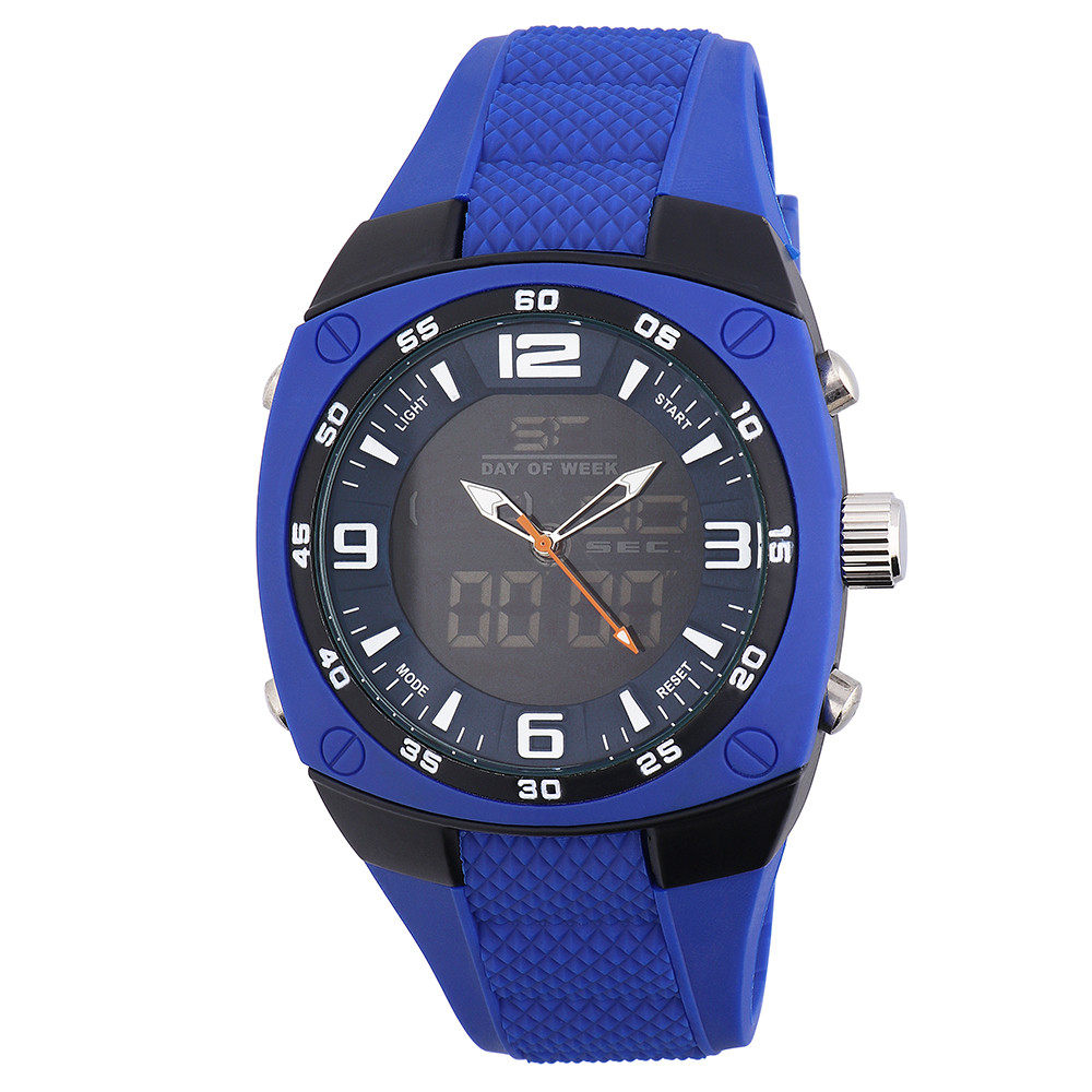 MPM Mohutné sportovní hodinky na silikonovém řemínku W01M.10610.E