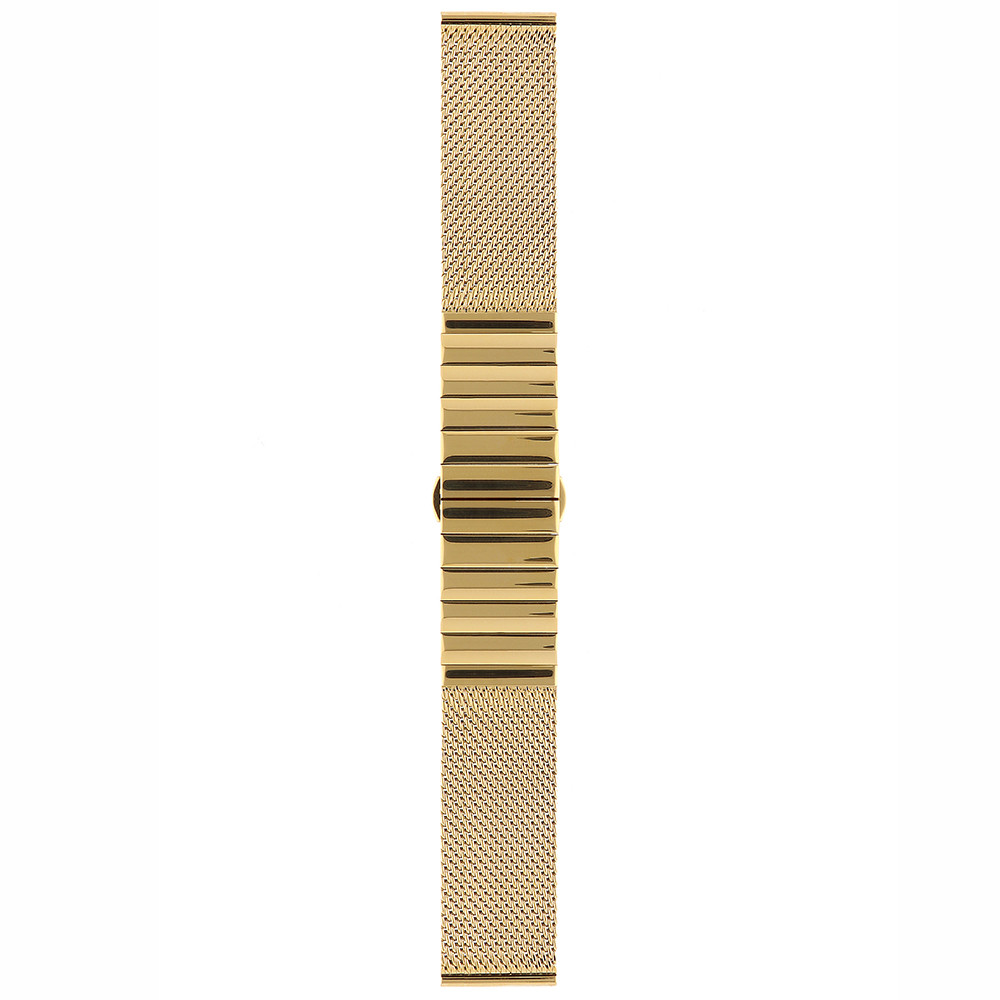 MPM Ocelový pánský pozlacený řemínek na hodinky RA.15870.22 (22 mm)
