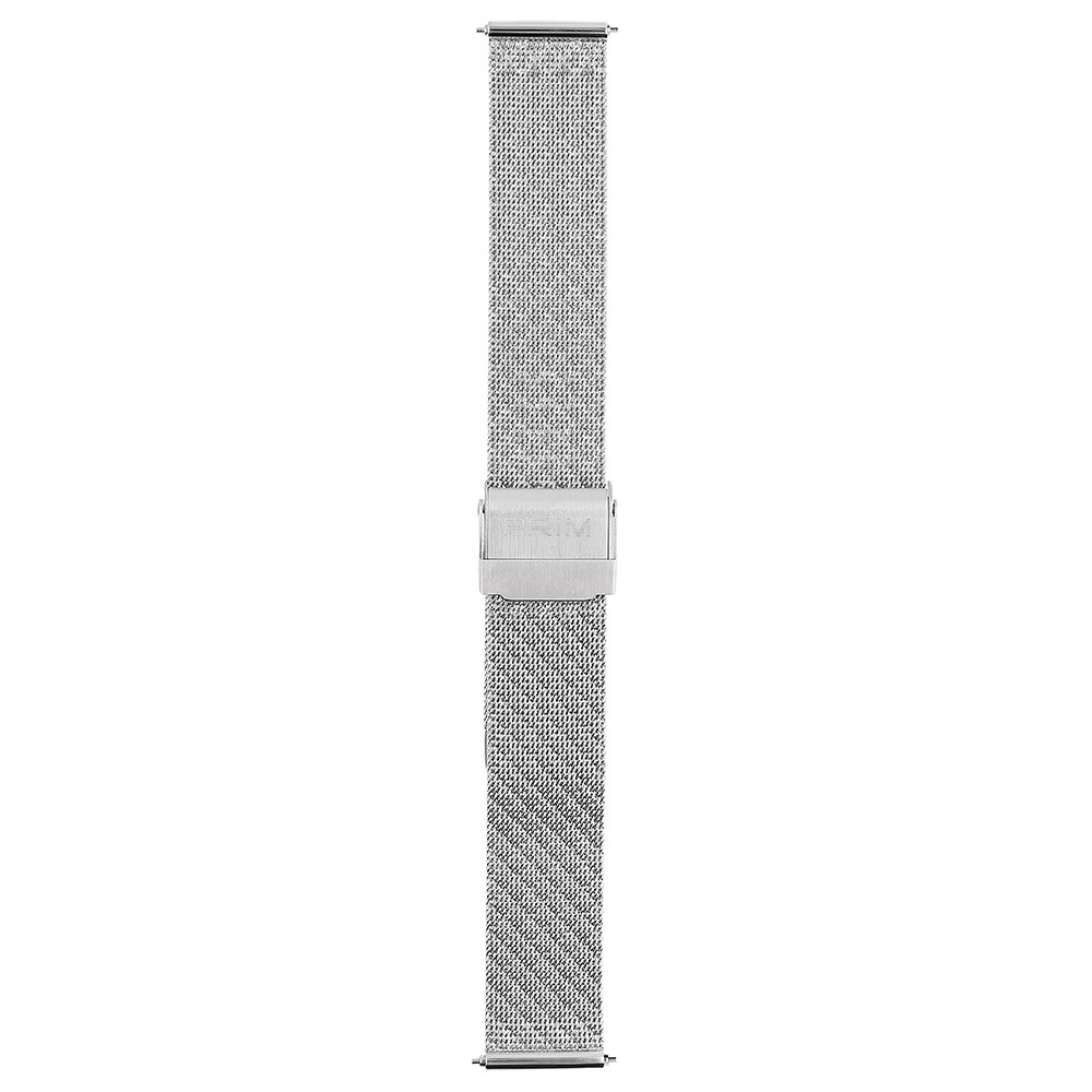 MPM Dámský kovový řemínek na hodinky stříbrnýRA.13150.18 (18 mm)