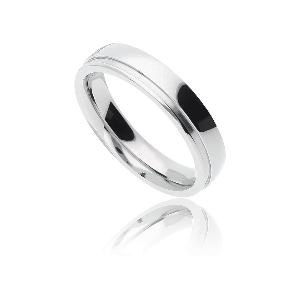 Snubní prsten 5345 C, stříbrný, velikost 60