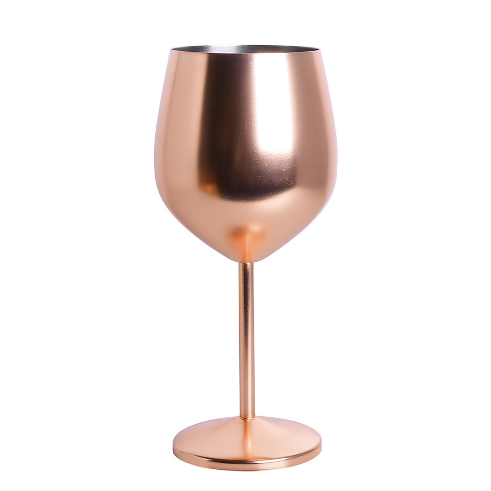 Nerezová sklenice na víno o objemu 400 ml Fantasia Rose - B F04.4151.23